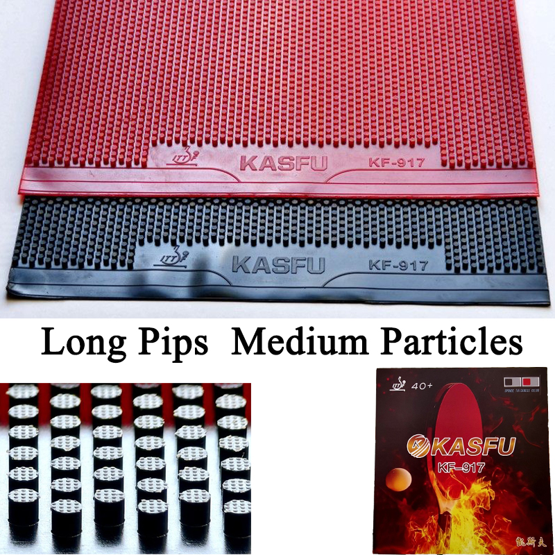 Table Tennis Rubber - KASFU KF-917 Table Tennis Rubber Vertical-Aligned