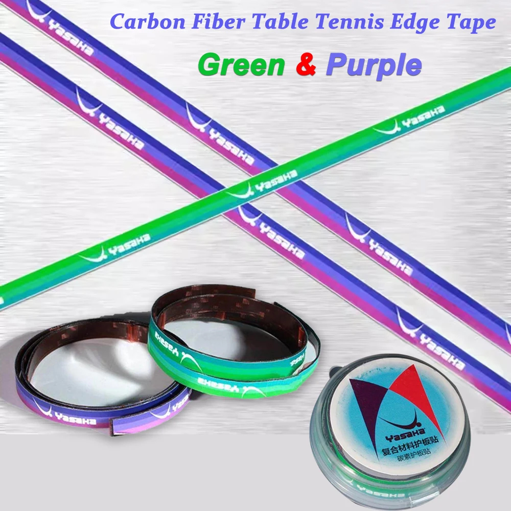 Side Tape Racket - Yasaka Carbon Fiber Table Tennis Edge