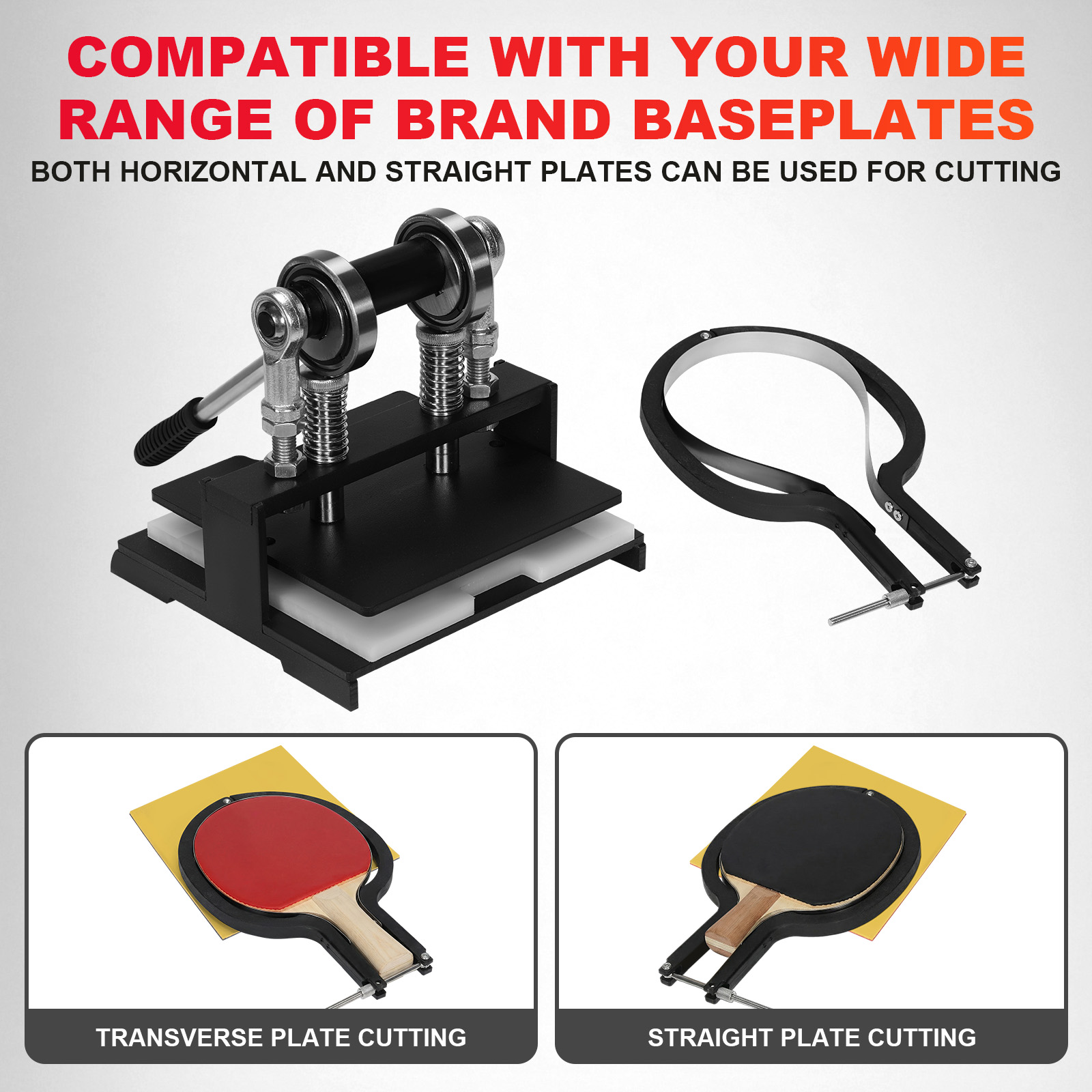 Table Tennis Machine - Table Tennis Racket Rubber Cutting Machine