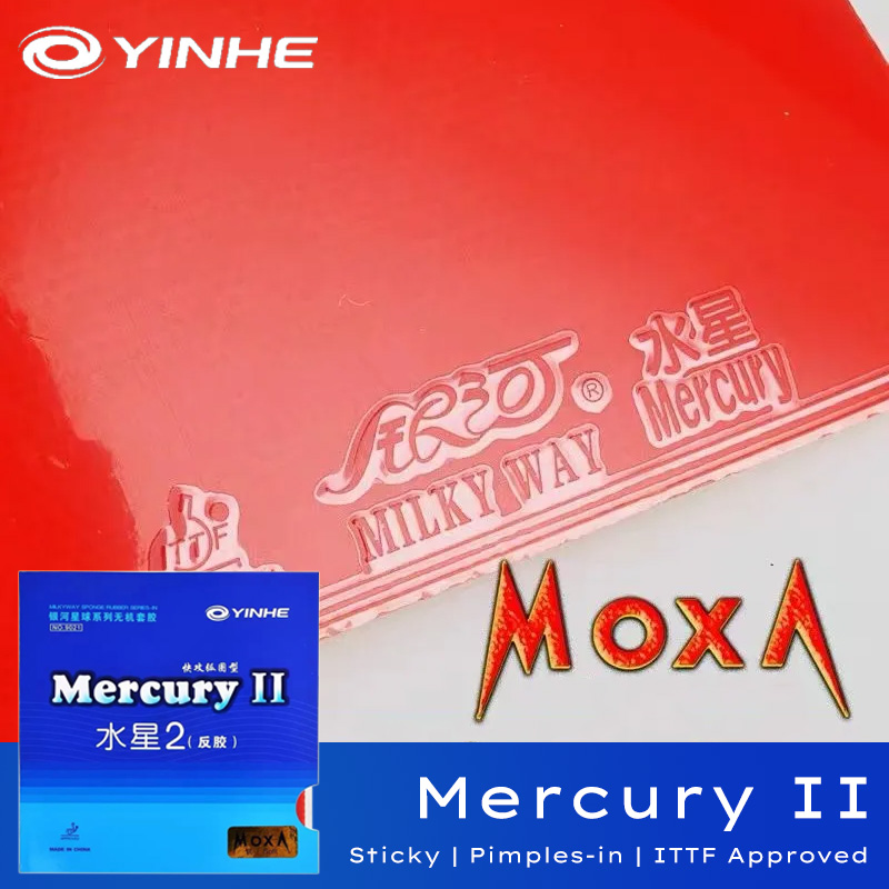 Table Tennis Logo - YINHE Mercury 2 Table Tennis Rubber