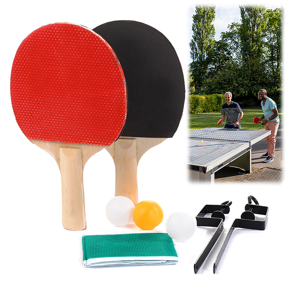 Ping Pong Paddle Set with Tabl - Table Tennis Post บทวิจารณ์และราคา