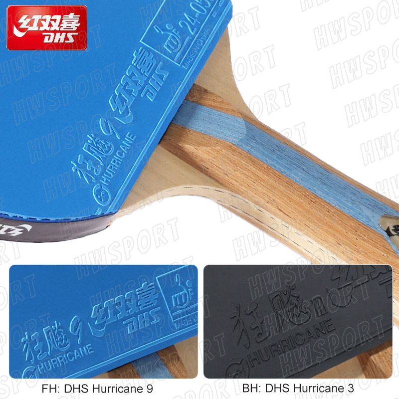 DHS 6 Star Color Table Tennis  - Table Tennis Bat Butterfly บทวิจารณ์และราคา
