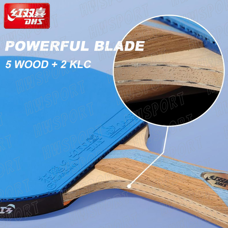 DHS 6 Star Color Table Tennis  - Table Tennis Bat Butterfly บทวิจารณ์และราคา