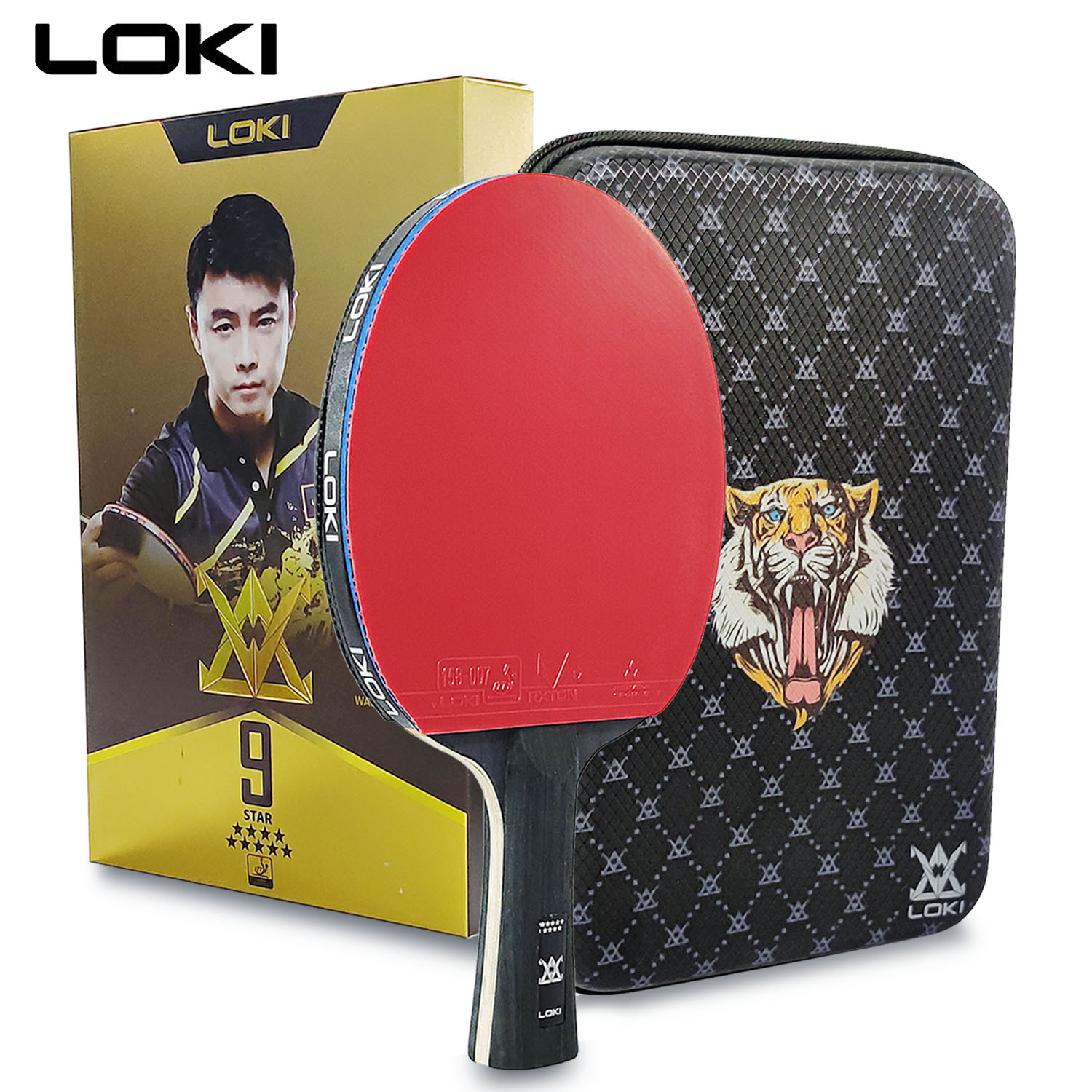 LOKI 9 Star Table Tennis Racke - Table Tennis Bat Butterfly บทวิจารณ์และราคา