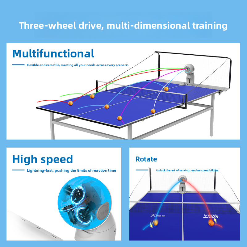 Dora table tennis serve machin - Table Tennis Machine บทวิจารณ์และราคา