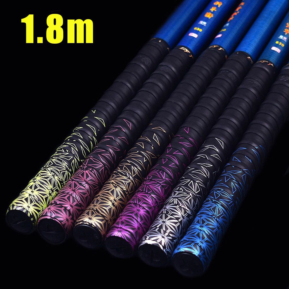 1.8m Anti-slip Fishing Rod Gri - Side Tape Racket บทวิจารณ์และราคา