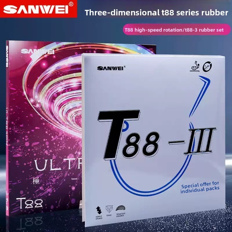 Sanwei  T88 ULTRA-Spin T88-3 T - Table Tennis Bat Butterfly บทวิจารณ์และราคา