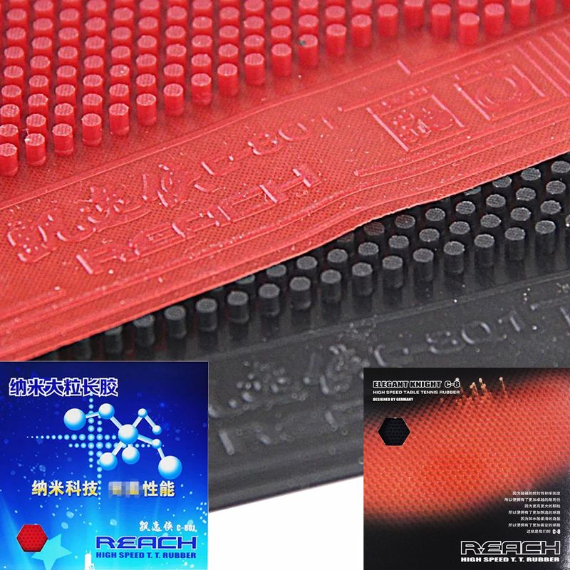 Reach C-8 C-801 Table-tennis R - Table Tennis Rubber บทวิจารณ์และราคา