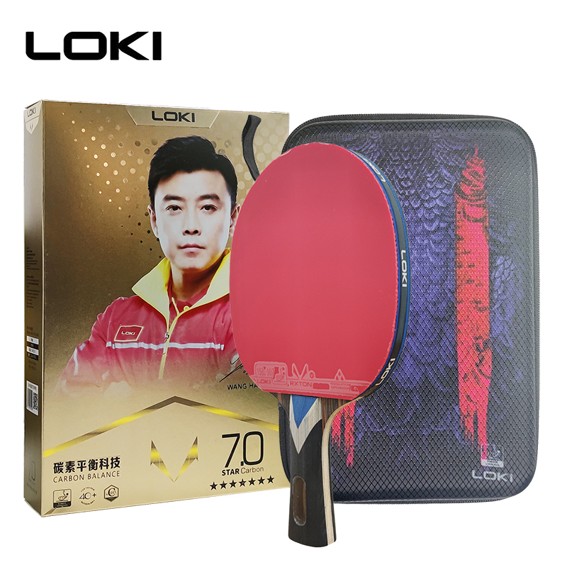 Loki 7 Star Table Tennis Racke - Table Tennis Bat Butterfly บทวิจารณ์และราคา