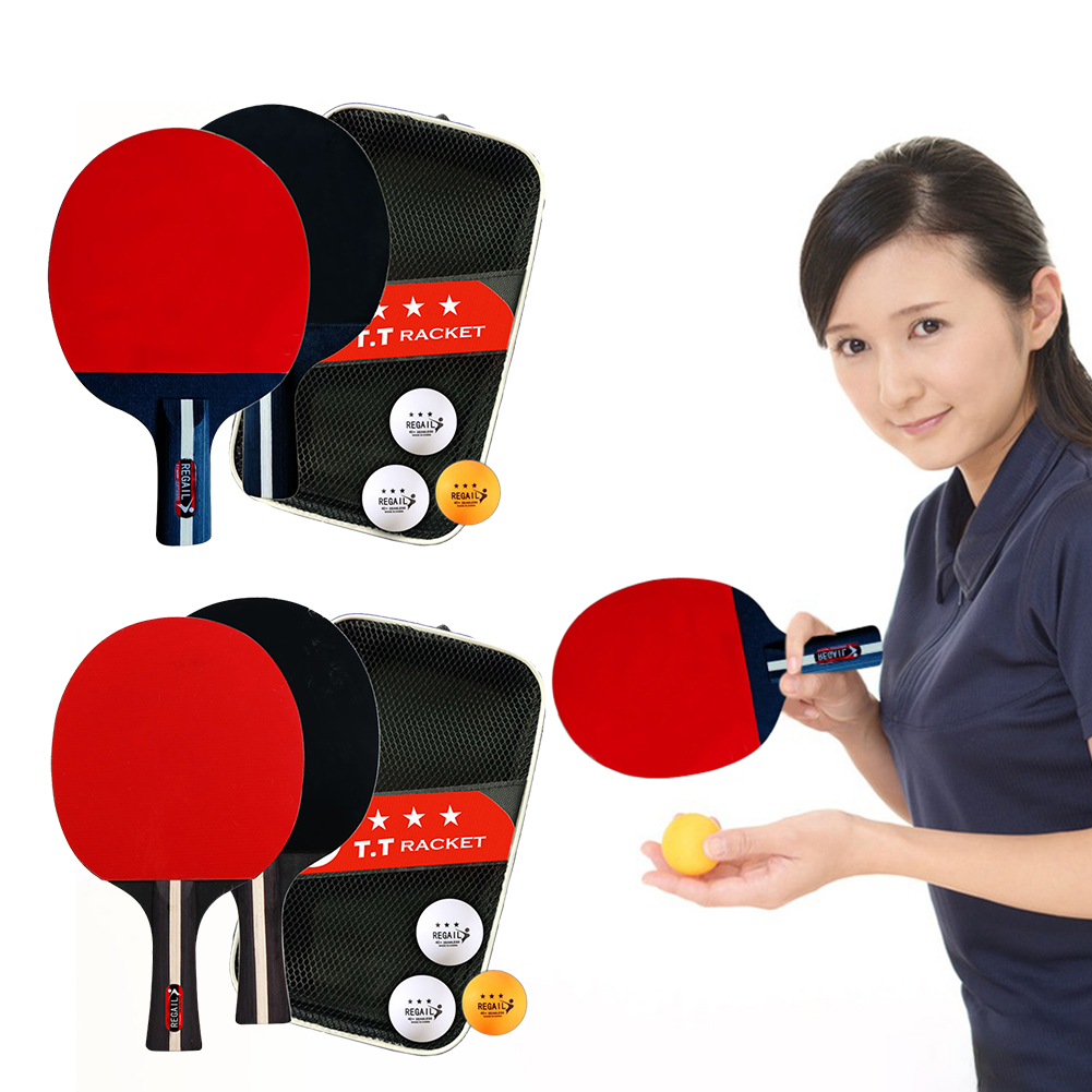 Table Tennis Racket 2 Rackets  - Table Tennis Video Game บทวิจารณ์และราคา