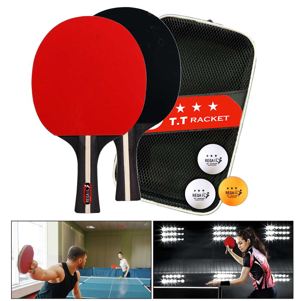 Table Tennis Racket 2 Rackets  - Table Tennis Video Game บทวิจารณ์และราคา