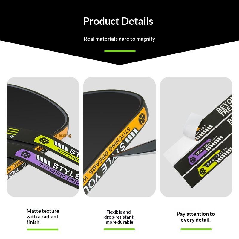 New 16mm Pickleball Racket Edg - Side Tape Racket บทวิจารณ์และราคา
