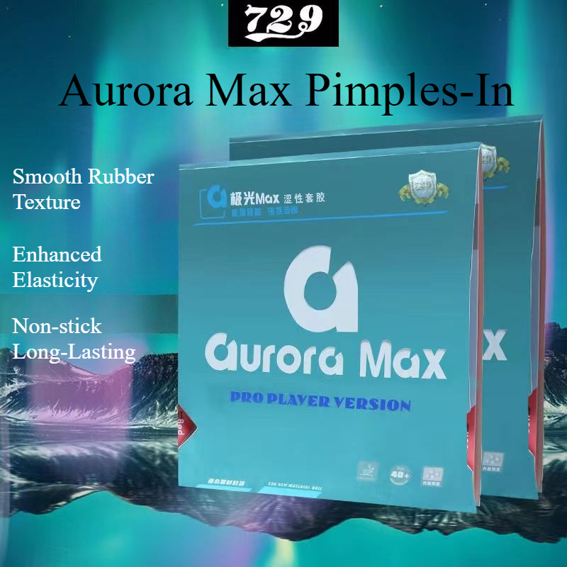 729 Friendship Aurora Max Tabl - Table Tennis Rubber บทวิจารณ์และราคา