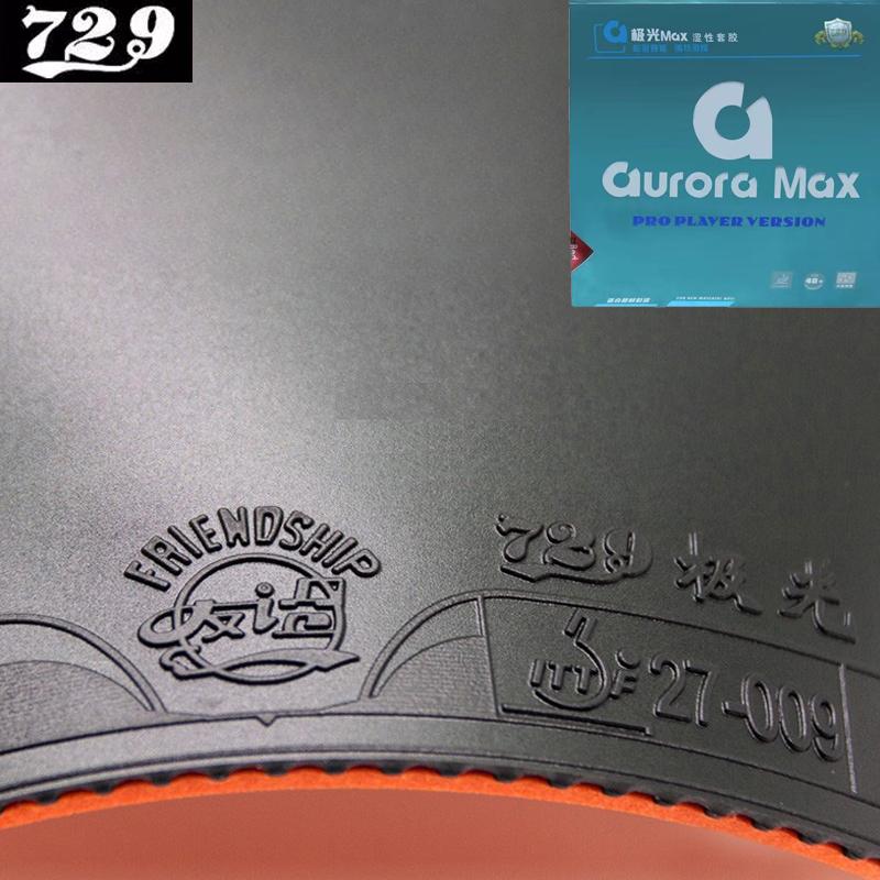 729 Friendship Aurora Max Tabl - Table Tennis Rubber บทวิจารณ์และราคา