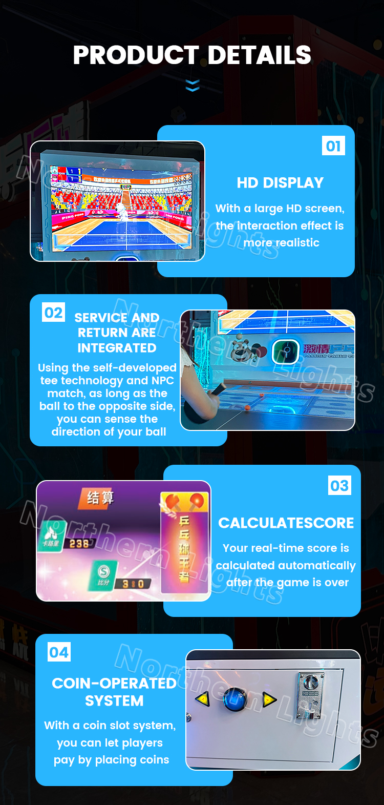 Sports Hall Simulation Trainin - Hall Table Tennis บทวิจารณ์และราคา