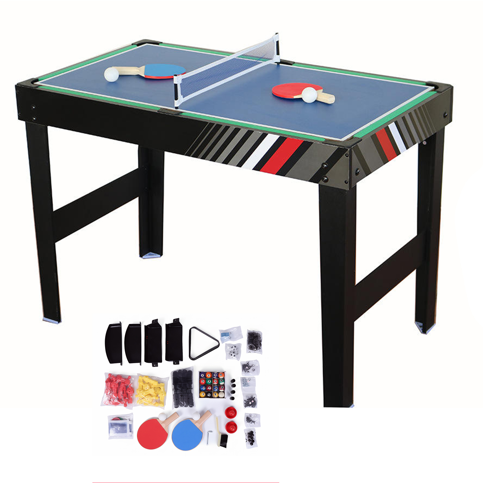 4-In-1 Air Hockey Table Combo  - Table Tennis For Kids บทวิจารณ์และราคา