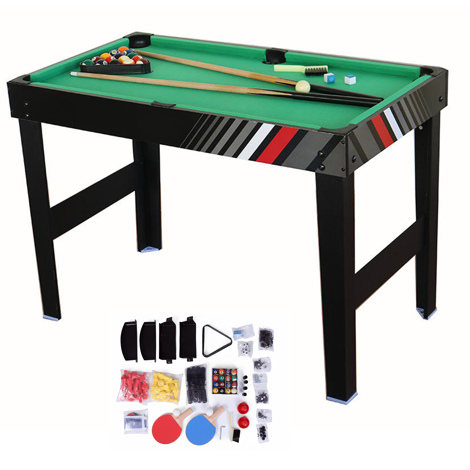 4-In-1 Air Hockey Table Combo  - Table Tennis For Kids บทวิจารณ์และราคา