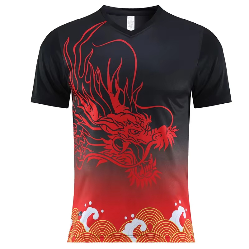 Team Table Tennis T Shirt Men  - Table Tennis China บทวิจารณ์และราคา