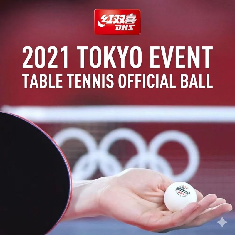6pcs Original DHS WTT Ping Pon - Table Tennis Video Game บทวิจารณ์และราคา