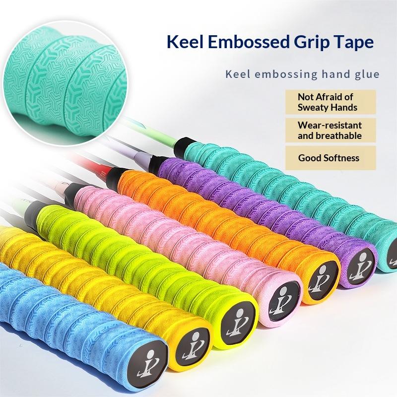 New Badminton Hand Rubber Anti - Side Tape Racket บทวิจารณ์และราคา
