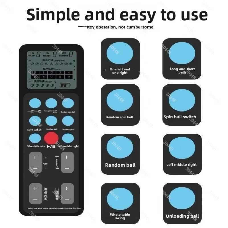 Table Tennis Automatic Ball Ma - Table Tennis Machine บทวิจารณ์และราคา