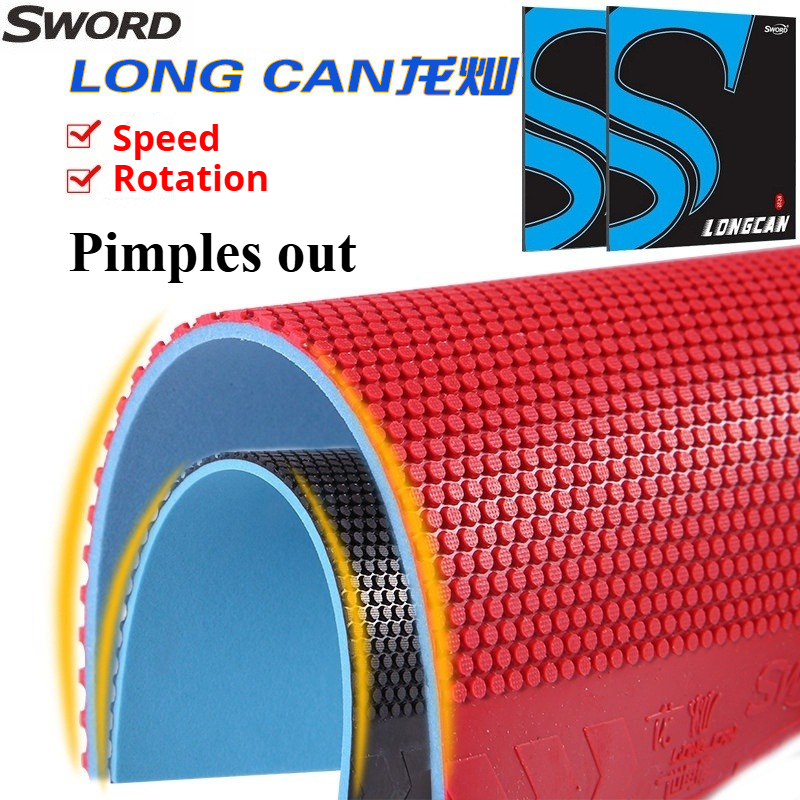 Sword LONG CAN Table Tennis Ru - Table Tennis Rubber บทวิจารณ์และราคา