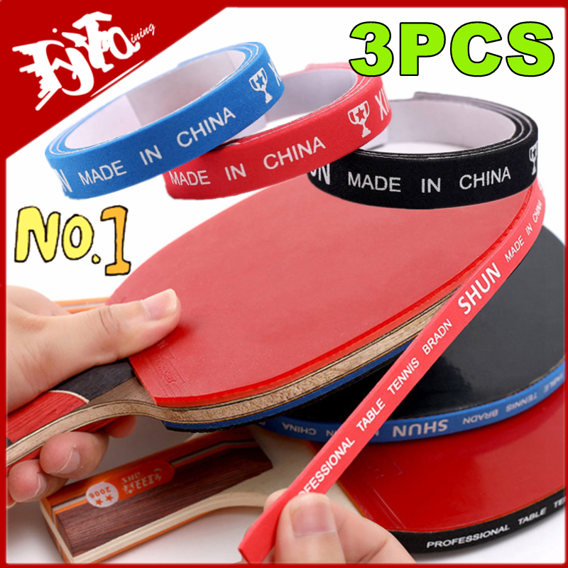 3-1PC Table Tennis Racket Edge - Side Tape Racket บทวิจารณ์และราคา